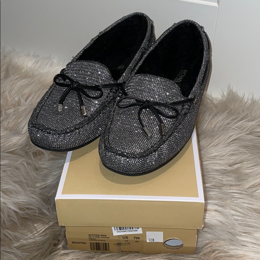 Michael Kors Glitter Mocs